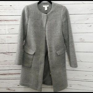 HM long grey coat